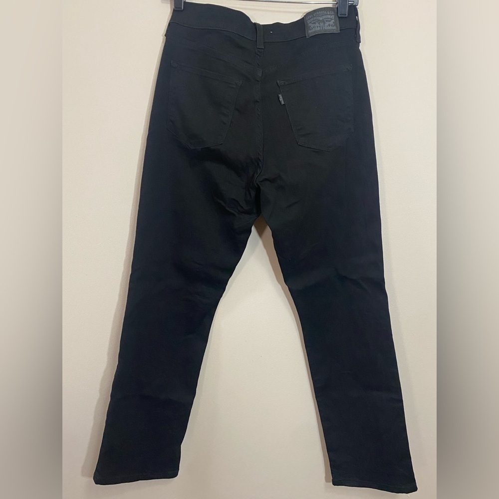 Levis Jeans Womens Size 6 Black Classic Straight Denim Mid Rise.great condition - Picture 3 of 12